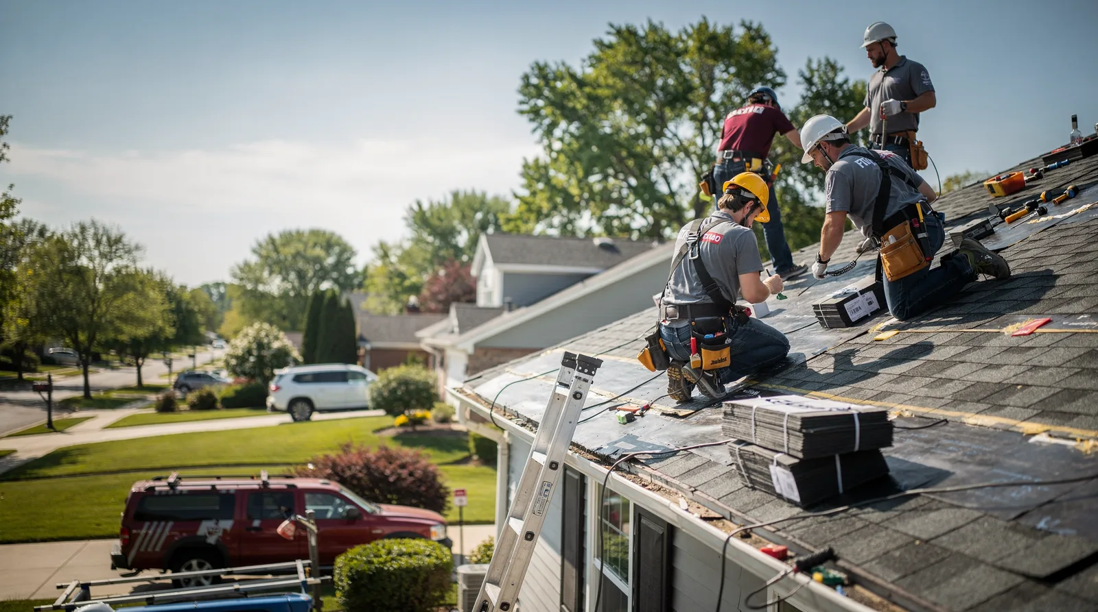 Roof Repair in Black Creek, WI around you
